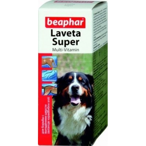Купить Beaphar Витамины для кожи и шерсти Собак, масло Laveta Super for Dogs в интернет-магазине Ravta – самая низкая цена