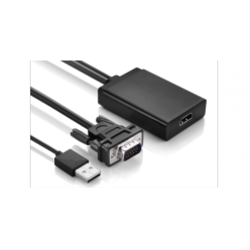 Купить Конвертер Ugreen GC-VGA2HD (VGA +audio + USB AM для доп.питания -> HDMI) в интернет-магазине Ravta – самая низкая цена