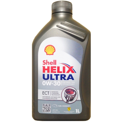 Купить Масло моторное Shell Helix Ultra ECT C2/C3 0W-30 (1 л.) в интернет-магазине Ravta – самая низкая цена