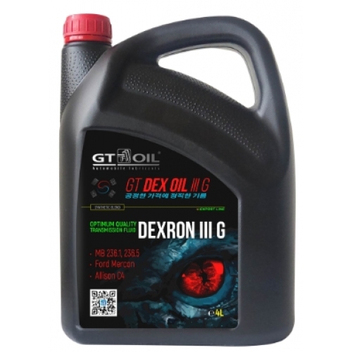 Купить Масло трансмиссионное GT OIL Dex Oil III G полусинтетическое 4 л 8809059408957 в интернет-магазине Ravta – самая низкая цена