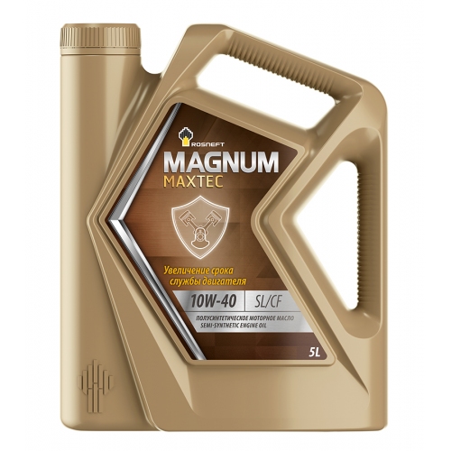 Купить Масло моторное ROSNEFT Magnum Maxtec 10W-40 (5л) в интернет-магазине Ravta – самая низкая цена