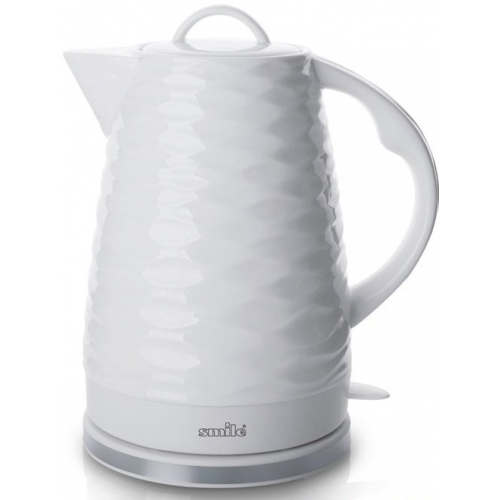 Купить Чайник SMILE WK 5401 ,1,7 л керамика (белый с волной) в интернет-магазине Ravta – самая низкая цена