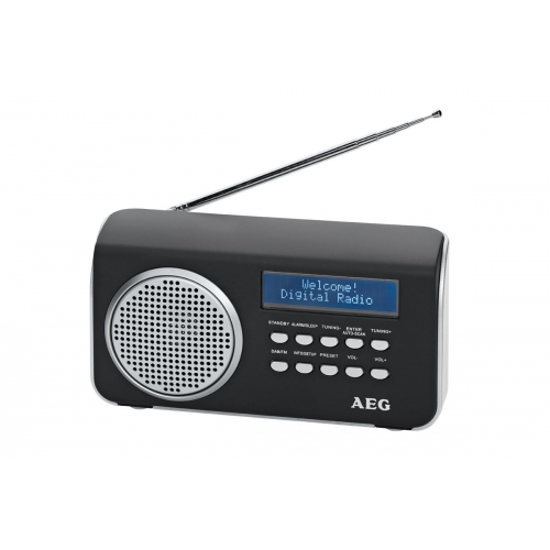 Купить Радиоприемник портативный AEG DAB 4130 schwarz в интернет-магазине Ravta – самая низкая цена