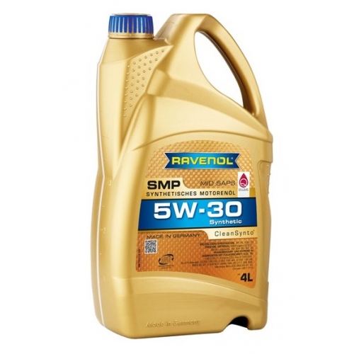 Купить Моторное масло RAVENOL SMP SAE 5W-30 (4л) в интернет-магазине Ravta – самая низкая цена