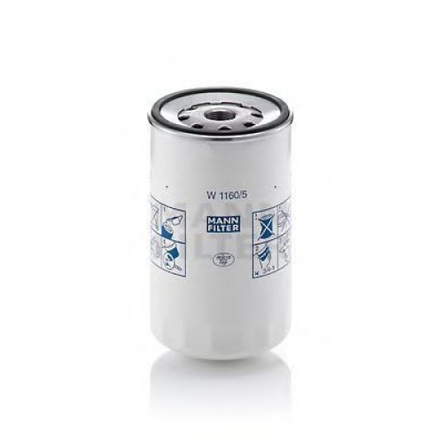 Купить W1160/5 MANN Фильтр масляный   в интернет-магазине Ravta – самая низкая цена