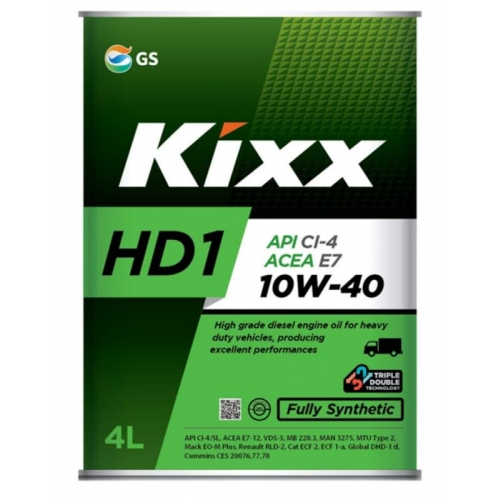 Купить Kixx HD1 CI-4 10W-40 (D1) /4л мет. в интернет-магазине Ravta – самая низкая цена