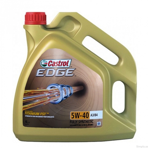 Купить Моторное масло CASTROL EDGE 5W-40 A3/B4 (4л) в интернет-магазине Ravta – самая низкая цена