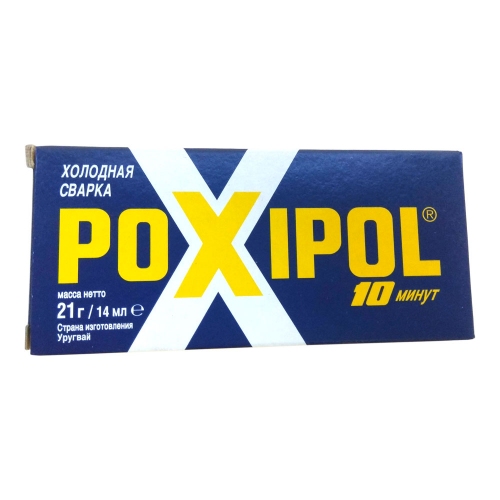 Купить POXIPOL Холодная сварка серый металлик 14мл в интернет-магазине Ravta – самая низкая цена