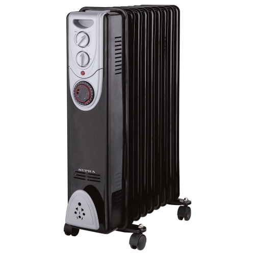 Купить Масляный радиатор Supra ORS-09T-3N (черный) в интернет-магазине Ravta – самая низкая цена