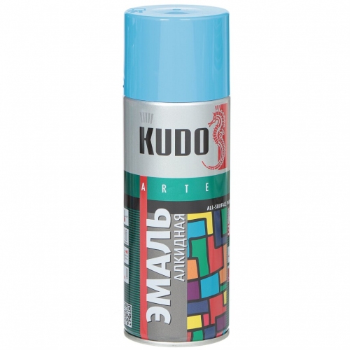 Купить Эмаль аэрозольная универсальная KUDO арт.(KU-1010) голубая (0,52л) в интернет-магазине Ravta – самая низкая цена