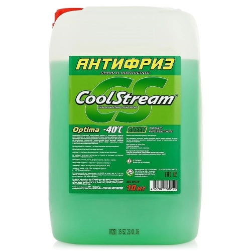 Купить Антифриз CoolStream Optima зеленый (10кг) в интернет-магазине Ravta – самая низкая цена