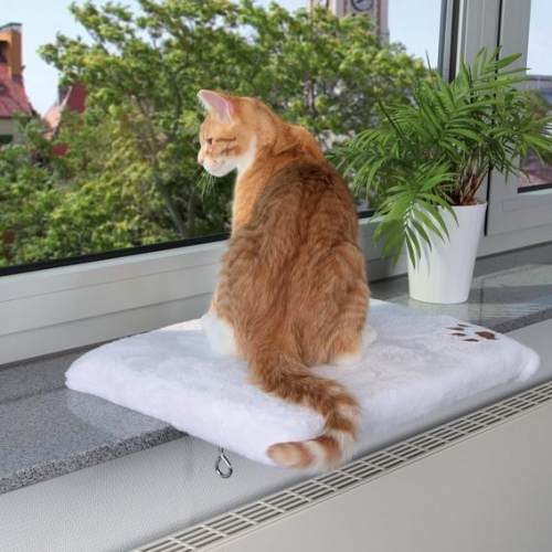 Купить Лежак TRIXIE для кошки на подоконник 51х36 см в интернет-магазине Ravta – самая низкая цена