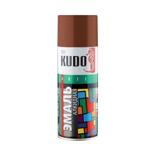 Купить Эмаль аэрозольная универсальная KUDO арт.(KU-1023) какао (0,52л) в интернет-магазине Ravta – самая низкая цена