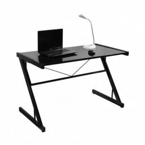 Купить Стол для компьютера Бюрократ SIGMA-3/Black столешница:черный закаленное стекло цвет основания:черный в интернет-магазине Ravta – самая низкая цена