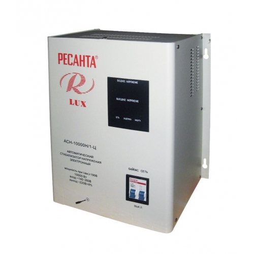 Купить Стабилизатор напряжения РЕСАНТА АСН-10 000 Н/1-Ц в интернет-магазине Ravta – самая низкая цена