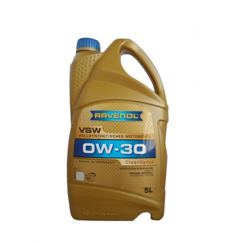Купить Моторное масло RAVENOL VSW SAE 0W-30 ( 5л) new в интернет-магазине Ravta – самая низкая цена