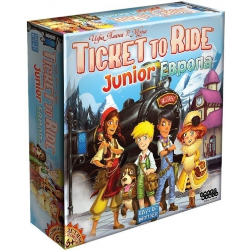 Купить Настольная игра МХ "Ticket to Ride Junior: Европа" (детская) арт.1867  в интернет-магазине Ravta – самая низкая цена