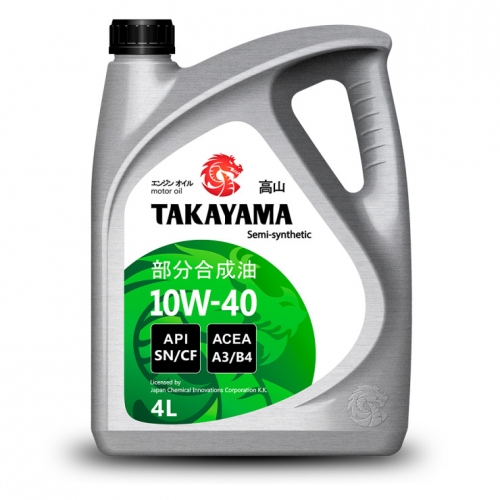 Купить Масло моторное TAKAYAMA 10W-40 API SN/СF (4л) пластик в интернет-магазине Ravta – самая низкая цена