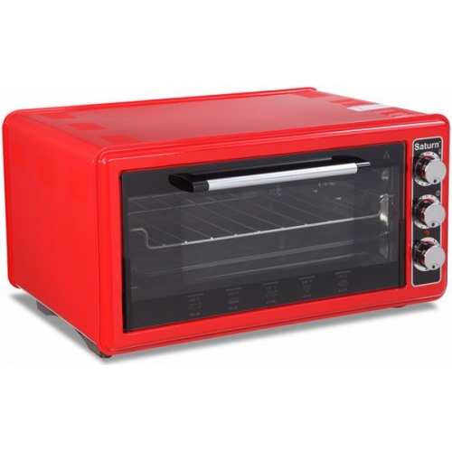 Купить Мини-печь Saturn ST-EC 1077 R (красный) в интернет-магазине Ravta – самая низкая цена
