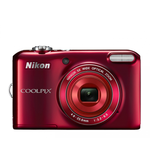 Купить Фотоаппарат Nikon Coolpix L28 (красный) в интернет-магазине Ravta – самая низкая цена