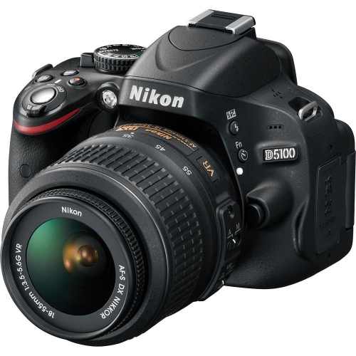 Купить Фотокамера Nikon D5100 Kit (черный) (VBA310K001) в интернет-магазине Ravta – самая низкая цена