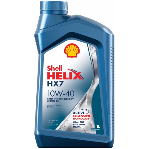 Купить Масло Shell Helix HX7 10W-40 (Helix Plus 10W-40) 1л в интернет-магазине Ravta – самая низкая цена