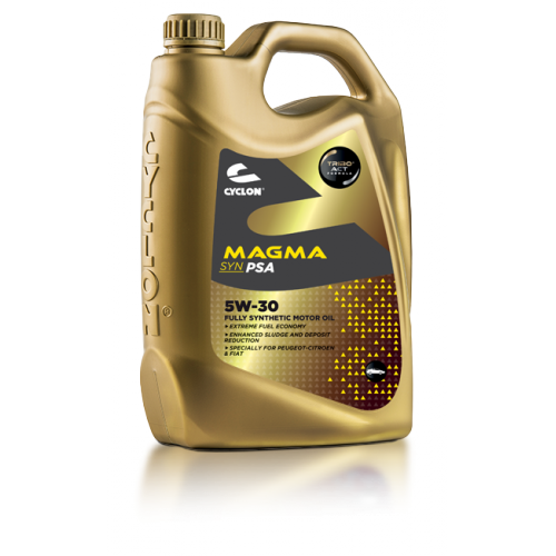 Купить Cyclon Magma Syn PSA 5W30 (API SN, ACEA C2, Греция), 4 л масло моторное синтетика в интернет-магазине Ravta – самая низкая цена