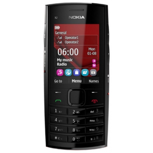 Купить Мобильный телефон Nokia X2-02 (красный) в интернет-магазине Ravta – самая низкая цена
