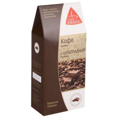 Купить Кофе молотый Amado с шоколадной стружкой (150г) в интернет-магазине Ravta – самая низкая цена