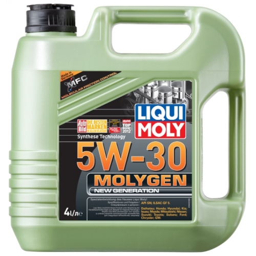 Купить 9042 LiquiMoly НС-синт.мот.масло Molygen New Generation 5W-30 SN/СF;ILSAC GF-5 (4л) в интернет-магазине Ravta – самая низкая цена