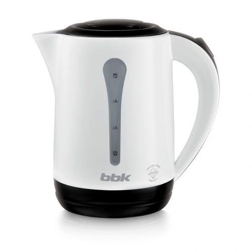 Купить Чайник BBK EK-2501P белый/черный,об.2,5л.,2200Вт.термопластик в интернет-магазине Ravta – самая низкая цена