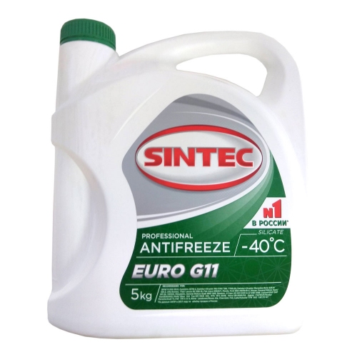 Купить Антифриз Sintec EURO G11 (5кг) зеленый 800523 в интернет-магазине Ravta – самая низкая цена