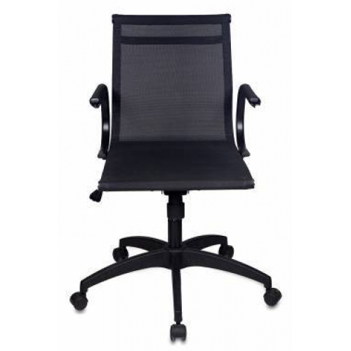 Купить Кресло руководителя Бюрократ CH-997-Low/Black низкая спинка черный сетка в интернет-магазине Ravta – самая низкая цена