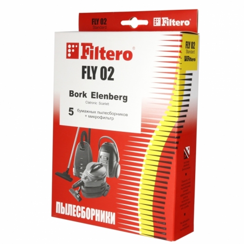 Купить Пылесборник Standard FILTERO FLY-02 (5), бумажные+микрофильтр в интернет-магазине Ravta – самая низкая цена