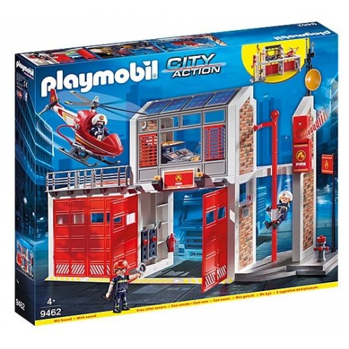 Купить Playmobil. Конструктор арт.9462 "Fire Station" (Пожарная станция) в интернет-магазине Ravta – самая низкая цена