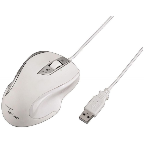 Купить Мышь Torino Hama 53865 (белый) [ObN] в интернет-магазине Ravta – самая низкая цена