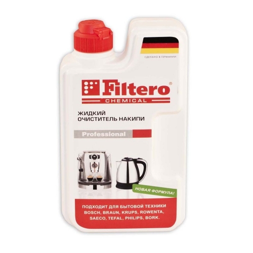 Купить Жидкий очиститель накипи Filtero 605 (250мл) в интернет-магазине Ravta – самая низкая цена