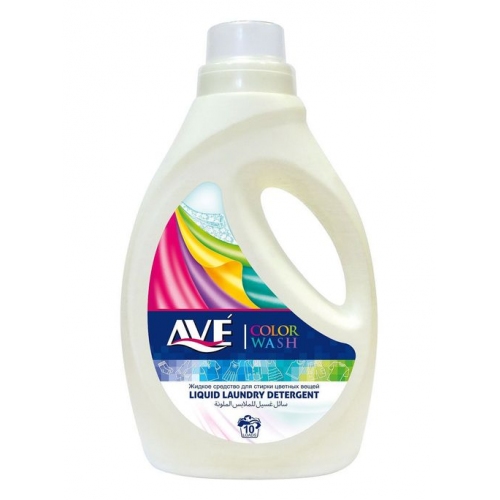 Купить 513431 Жидкое средство для стирки цветных вещей, "AVE", 1000 мл. в интернет-магазине Ravta – самая низкая цена