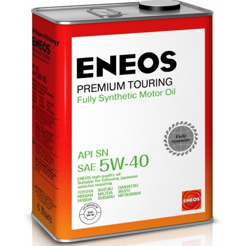 Купить Масло моторное ENEOS Premium Touring SN 5W-40 4л в интернет-магазине Ravta – самая низкая цена