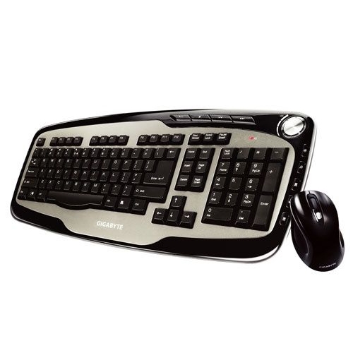 Купить Комплект клавиатура + мышь Gigabyte KM7600V2 RUS Black Wireless (546571) в интернет-магазине Ravta – самая низкая цена