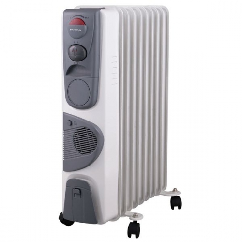 Купить Масляный радиатор Supra ORS-09F-2N white в интернет-магазине Ravta – самая низкая цена