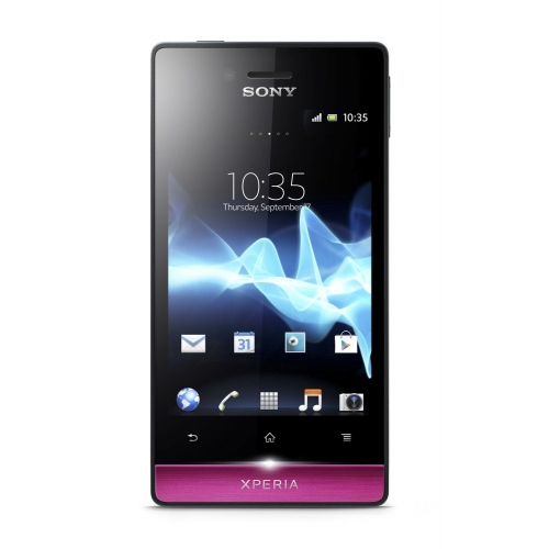 Купить Смартфон Sony Xperia miro ST23i (черный/розовый) в интернет-магазине Ravta – самая низкая цена