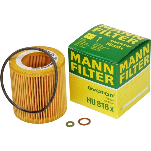 Купить HU816X MANN-FILTER Масляный фильтр в интернет-магазине Ravta – самая низкая цена