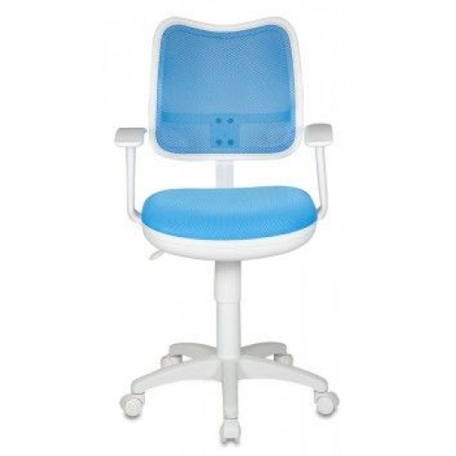 Купить Кресло Бюрократ CH-W797/LB/TW-55 спинка сетка светло-голубой TW-31 сиденье светло-голубой  (пластик белый) в интернет-магазине Ravta – самая низкая цена