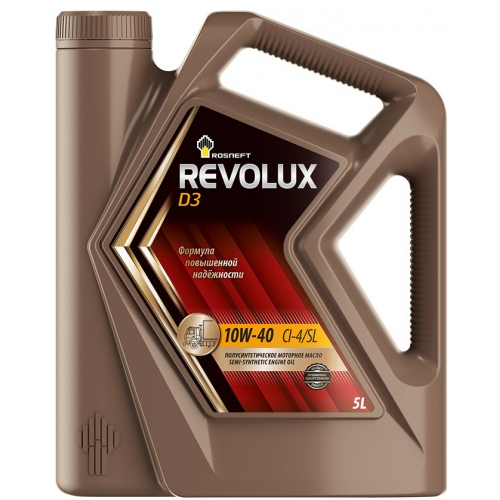 Купить Масло моторное ROSNEFT Revolux D3 10W-40 (5л) в интернет-магазине Ravta – самая низкая цена