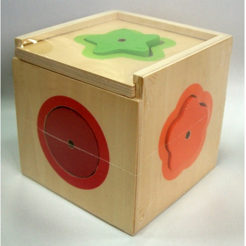 Купить Развивающая игра "Логический куб" арт.Ш-5205 (дерево) в интернет-магазине Ravta – самая низкая цена