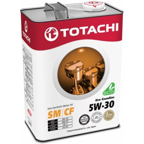 Купить Моторное масло Totachi Eco Gasoline Semi-Synthetic SN/CF 5W-30 (4л) в интернет-магазине Ravta – самая низкая цена