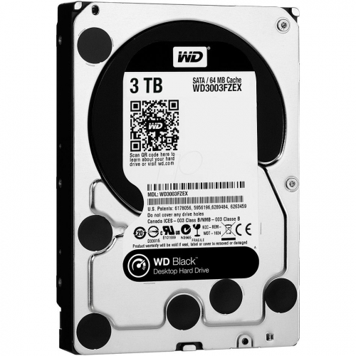 Купить Жесткий диск WESTERN DIGITAL WD3003FZEX 3TB SATA 7200RPM 6GB/S 64MB в интернет-магазине Ravta – самая низкая цена