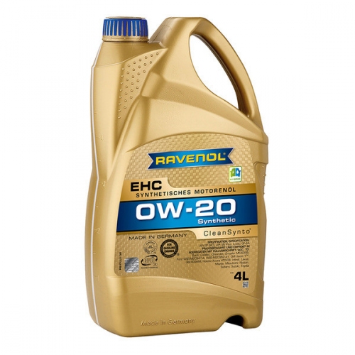 Купить Масло моторное RAVENOL EHC 0W-20 синтетическое 4л в интернет-магазине Ravta – самая низкая цена