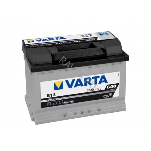 Купить Аккумулятор Varta Black Dynamic 70Ач (правая) (570 409 064)  в интернет-магазине Ravta – самая низкая цена